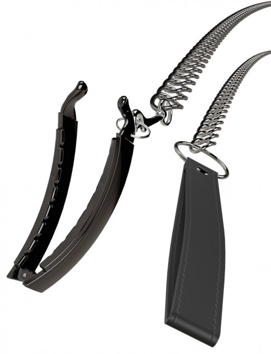 Зажим для половых губ с поводком Pussy Clamp With A Leash - Orion - купить с доставкой в Сочи