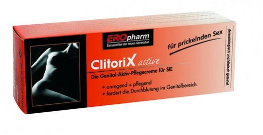 Возбуждающий крем для женщин ClitoriX active - 40 мл. - Joy Division - купить с доставкой в Сочи