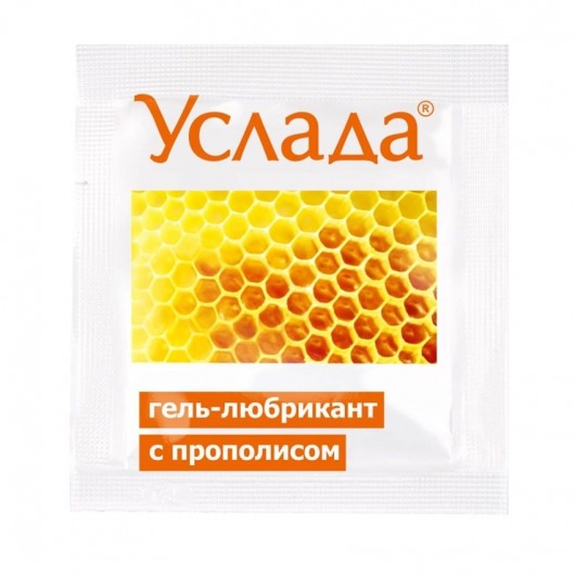 Гель-лубрикант «Услада с прополисом» - 3 гр. - Биоритм - купить с доставкой в Сочи