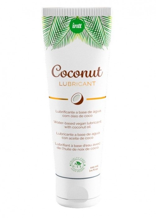 Веганская смазка на водной основе Coconut Lubricant - 100 мл. - INTT - купить с доставкой в Сочи