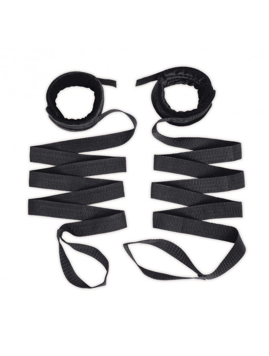 Эротический набор 4PC Bondage Bed Strap   Flogger Kit - Lux Fetish - купить с доставкой в Сочи