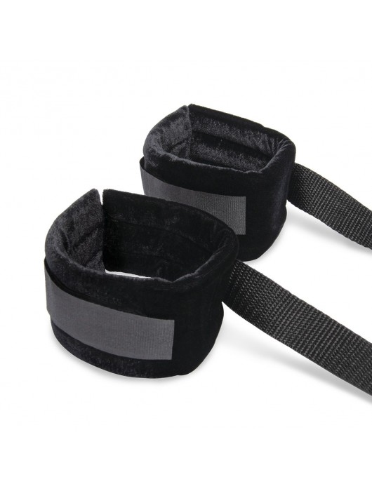 Эротический набор 4PC Bondage Bed Strap   Flogger Kit - Lux Fetish - купить с доставкой в Сочи