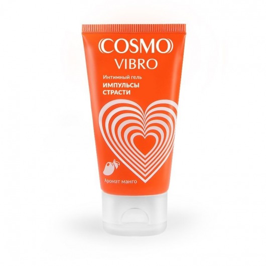 Возбуждающий интимный гель Cosmo Vibro с ароматом манго - 50 гр. - Биоритм - купить с доставкой в Сочи