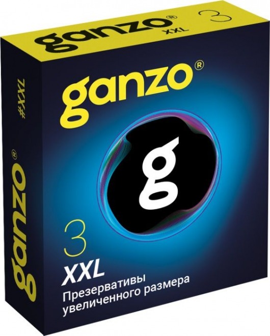 Презервативы увеличенного размера Ganzo XXL - 3 шт. - Ganzo - купить с доставкой в Сочи