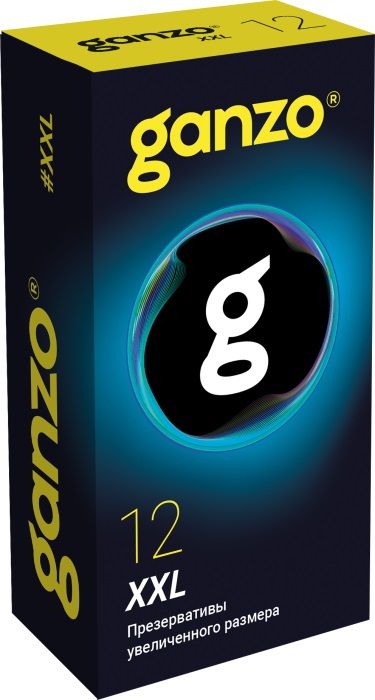Презервативы увеличенного размера Ganzo XXL - 12 шт. - Ganzo - купить с доставкой в Сочи