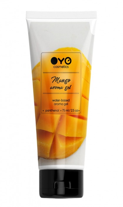 Лубрикант на водной основе OYO Aroma Gel Mango с ароматом манго - 75 мл. - OYO - купить с доставкой в Сочи