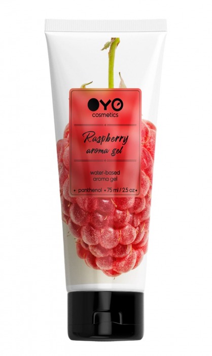 Лубрикант на водной основе OYO Aroma Gel Raspberry с ароматом малины - 75 мл. - OYO - купить с доставкой в Сочи