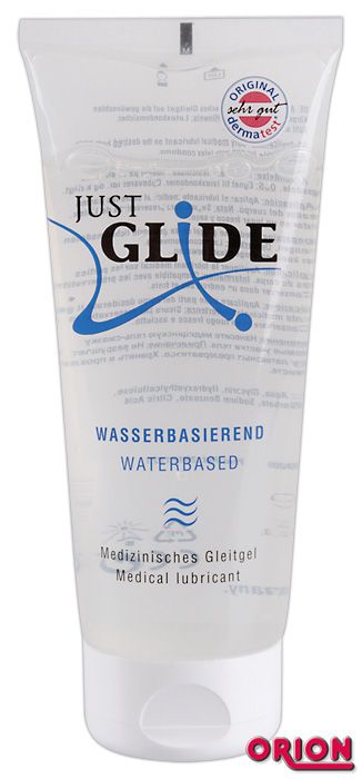 Вагинальная смазка на водной основе JUSTGLIDE - 200 мл. - Orion - купить с доставкой в Сочи