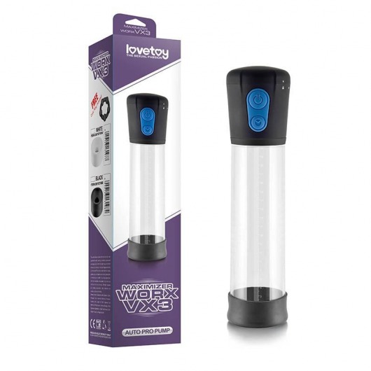 Автоматическая вакуумная помпа Maximizer worx VX3 - Lovetoy - в Сочи купить с доставкой