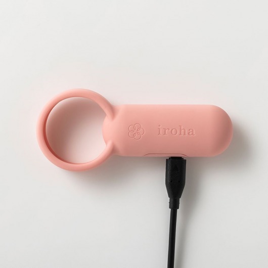 Коралловое эрекционное кольцо Iroha SVR Coral Pink - Tenga - в Сочи купить с доставкой