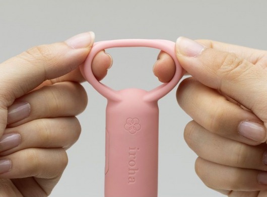 Коралловое эрекционное кольцо Iroha SVR Coral Pink - Tenga - в Сочи купить с доставкой