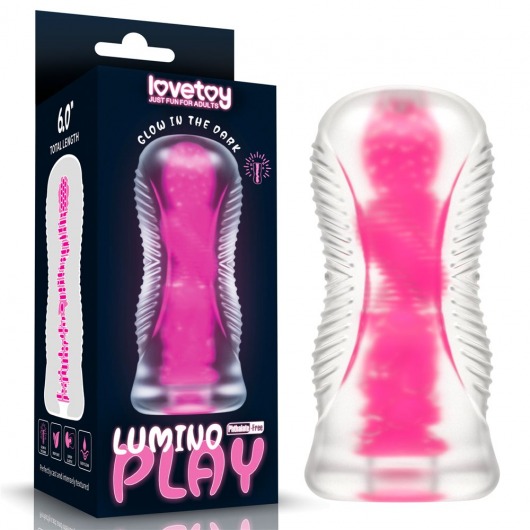 Светящийся в темноте мастурбатор 6.0 Lumino Play Masturbator - Lovetoy - в Сочи купить с доставкой