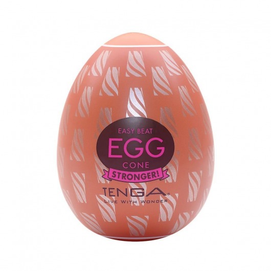 Мастурбатор-яйцо Tenga Egg Cone - Tenga - в Сочи купить с доставкой