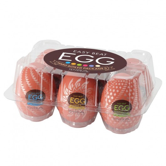 Набор из 6 мастурбаторов-яиц Tenga Egg Variety Pack V - Tenga - в Сочи купить с доставкой