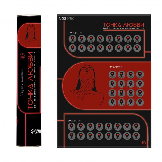 Плакат для двоих  Точка любви  со скретч-слоем - Сима-Ленд - купить с доставкой в Сочи