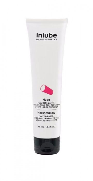 Лубрикант на водной основе Nuei Inlube с алоэ вера и ароматом маршмеллоу -100 мл. - Nuei cosmetics - купить с доставкой в Сочи