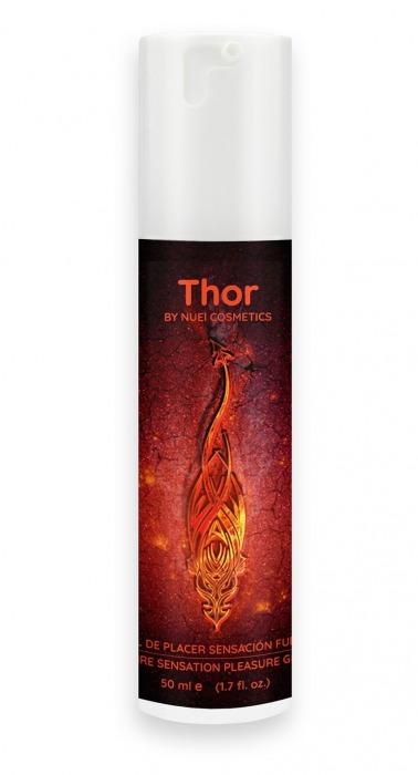 Возбуждающий унисекс гель Thor Fire Gel - 50 мл. - Nuei cosmetics - купить с доставкой в Сочи