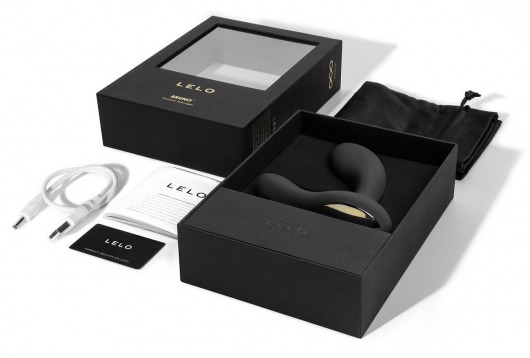 Чёрный перезаряжаемый стимулятор простаты Bruno Black - Lelo - в Сочи купить с доставкой