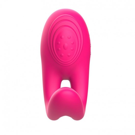 Розовое виброкольцо с пультом ДУ - I-MOON - в Сочи купить с доставкой