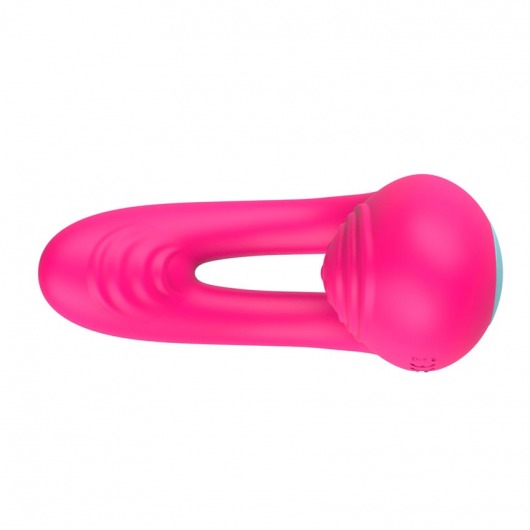 Розовое виброкольцо с пультом ДУ - I-MOON - в Сочи купить с доставкой