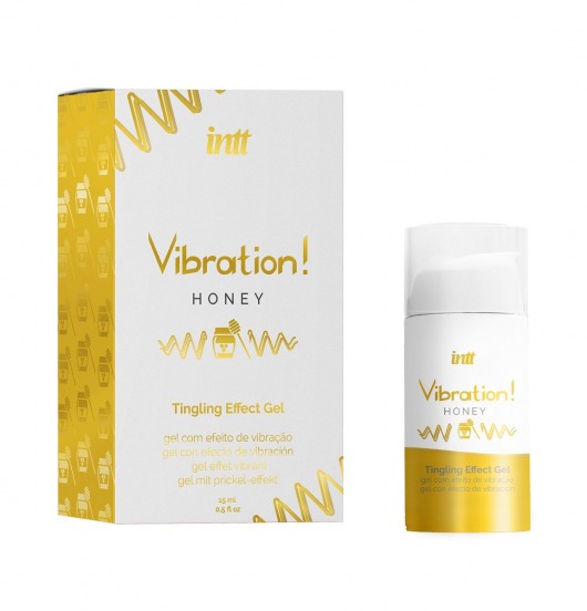 Жидкий вибратор Vibration Honey - 15 мл. - INTT - купить с доставкой в Сочи