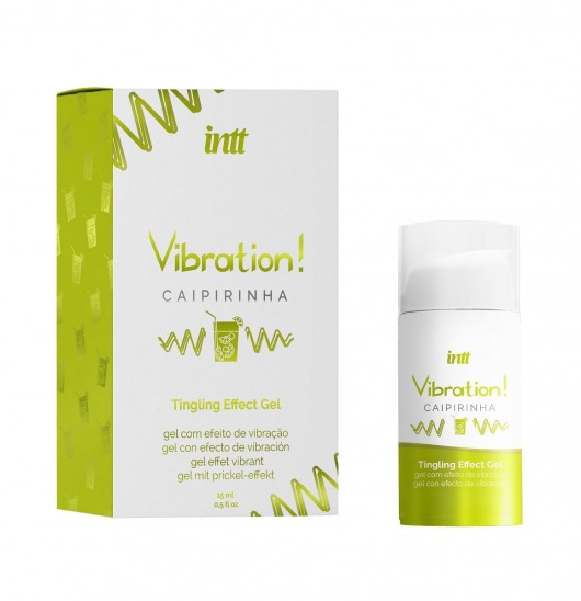 Жидкий вибратор Vibration Caipirinha - 15 мл. - INTT - купить с доставкой в Сочи