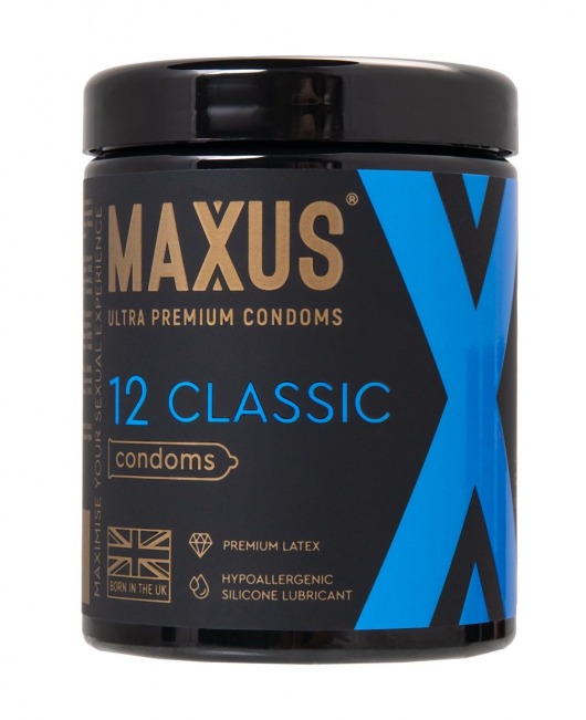 Классические презервативы MAXUS Classic - 12 шт. - Maxus - купить с доставкой в Сочи