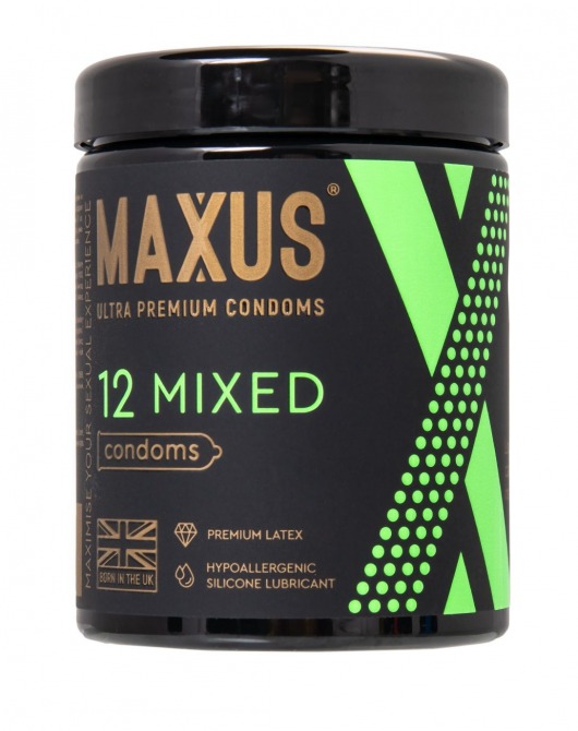 Презервативы MAXUS Mixed - 12 шт. - Maxus - купить с доставкой в Сочи
