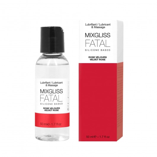 Силиконовый флюид с ароматом розы Mixgliss Fatal Velvet Rose - 50 мл. - Mixgliss - купить с доставкой в Сочи