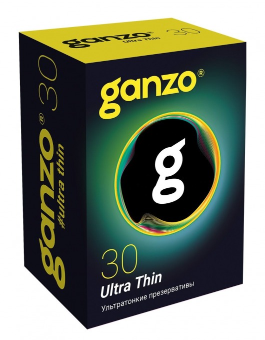 Супертонкие презервативы Ganzo Ultra thin - 30 шт. - Ganzo - купить с доставкой в Сочи