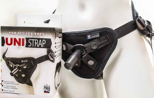 Универсальные трусики Harness UNI strap - LOVETOY (А-Полимер) - купить с доставкой в Сочи