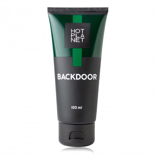 Анальный лубрикант на силиконовой основе Backdoor - 100 мл. - HOT planet - купить с доставкой в Сочи