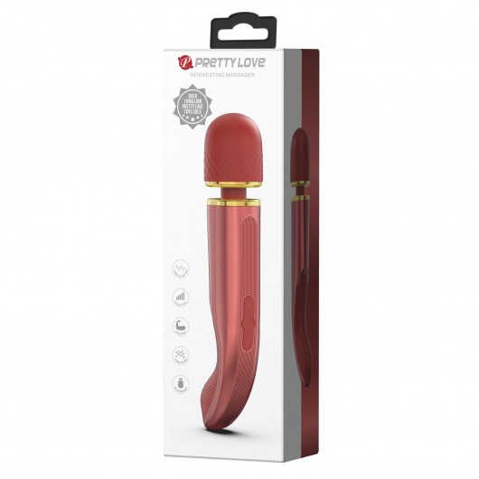Персиковый жезловый вибратор Power Wand - 29 см. - Baile