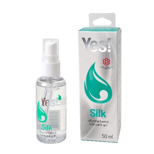 Силиконовая гипоаллергенная вагинальная смазка Yes Silk - 50 мл. - Sitabella - купить с доставкой в Сочи