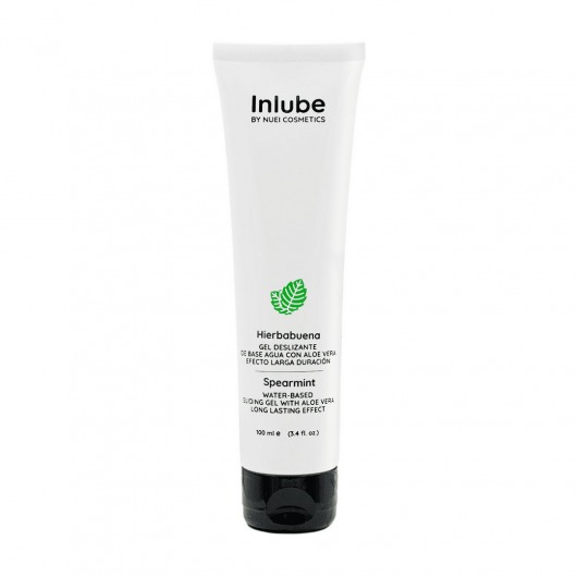 Водный лубрикант Nuei Inlube с алоэ вера и ароматом мяты - 100 мл. - Nuei cosmetics - купить с доставкой в Сочи