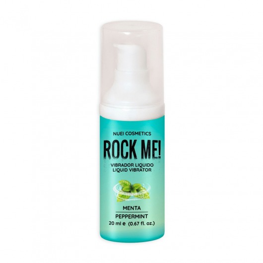 Жидкий вибратор Nuei Rock Me! с ароматом мяты - 20 мл. - Nuei cosmetics - купить с доставкой в Сочи