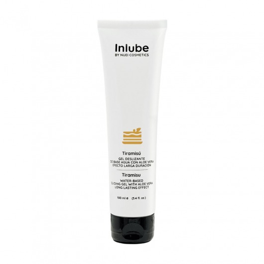 Водный лубрикант Nuei Inlube с алоэ вера и ароматом тирамису - 100 мл. - Nuei cosmetics - купить с доставкой в Сочи