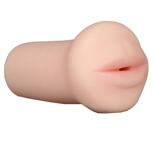Нежный мастурбатор-ротик REALSTUFF 5INCH MASTURBATOR BJ - Dream Toys - в Сочи купить с доставкой