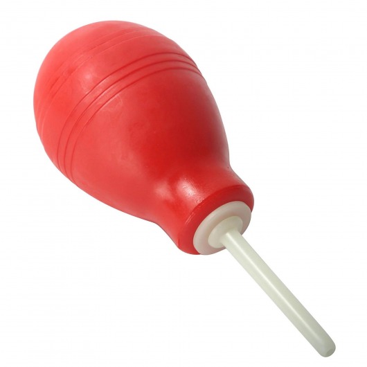 Анальный душ Enema Bulb Red - XR Brands - купить с доставкой в Сочи