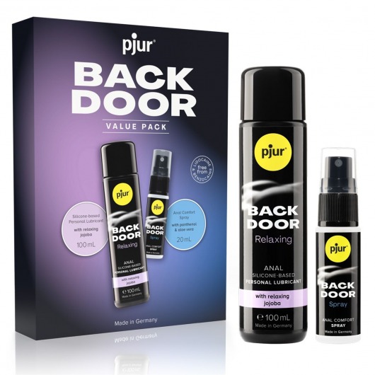 Набор для анального секса pjur Back Door Value Pack - Pjur - купить с доставкой в Сочи