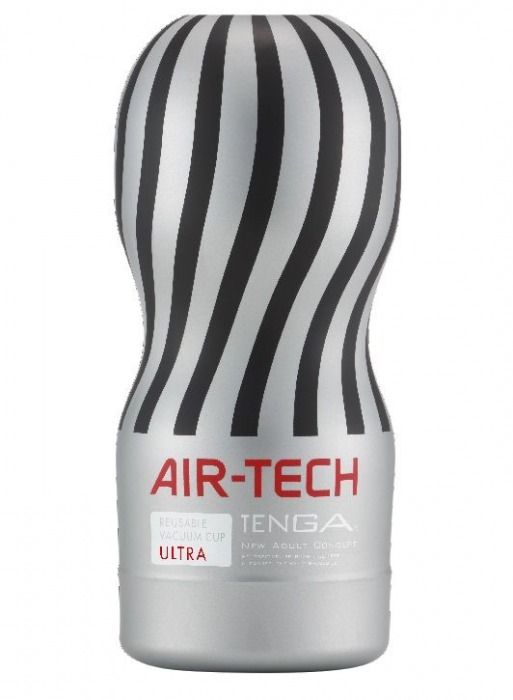 Серый мастурбатор Reusable Vacuum CUP ULTRA - Tenga - в Сочи купить с доставкой