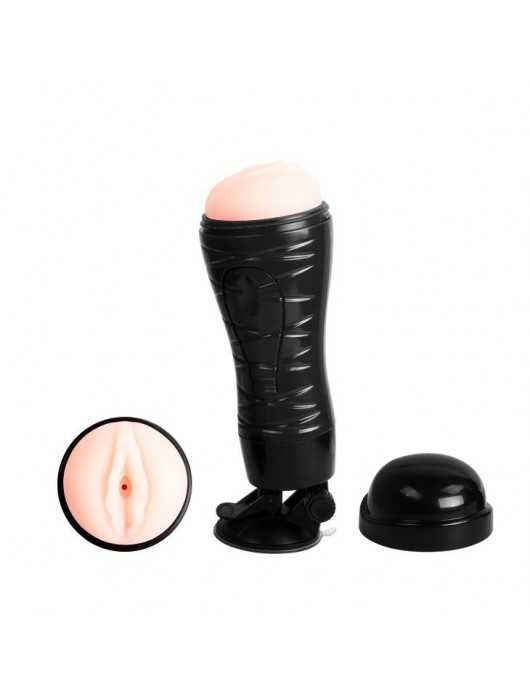 Мастурбатор-вагина Flora с присоской в основании - Baile - в Сочи купить с доставкой