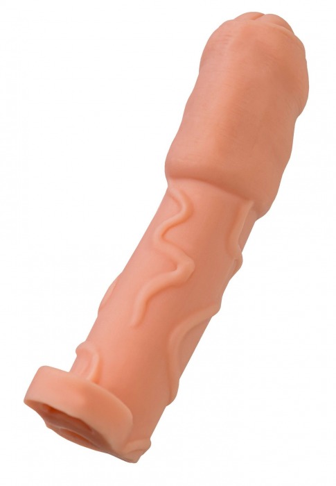 Телесная удлиняющая насадка - 16 см. - ToyFa - в Сочи купить с доставкой