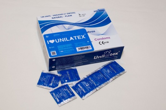 Классические презервативы Unilatex Natural Plain - 144 шт. - Unilatex - купить с доставкой в Сочи
