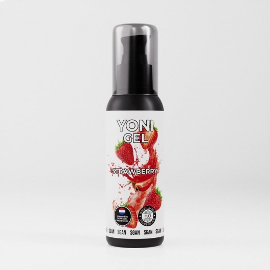Лубрикант для орального секса SGAN со вкусом клубники - 100 мл. - SGAN - купить с доставкой в Сочи