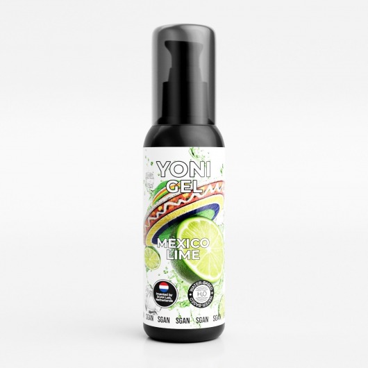 Лубрикант для орального секса SGAN со вкусом мексиканского лайма - 100 мл. - SGAN - купить с доставкой в Сочи