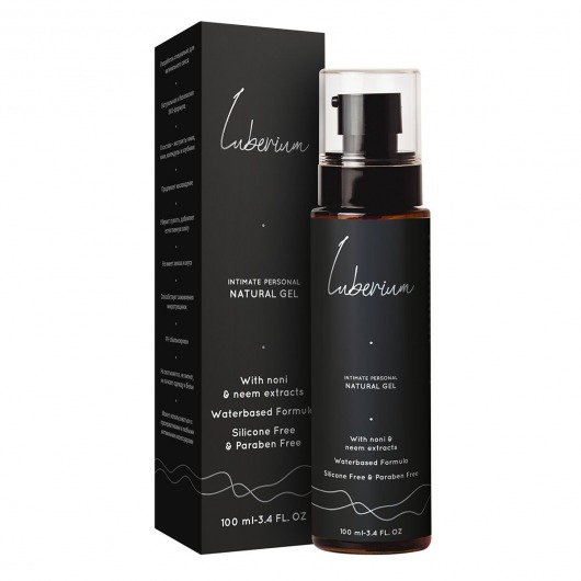 Интимный гель на водной основе с экстрактами нони и нима Luberium Natural Gel - 100 мл. - Luberium - купить с доставкой в Сочи