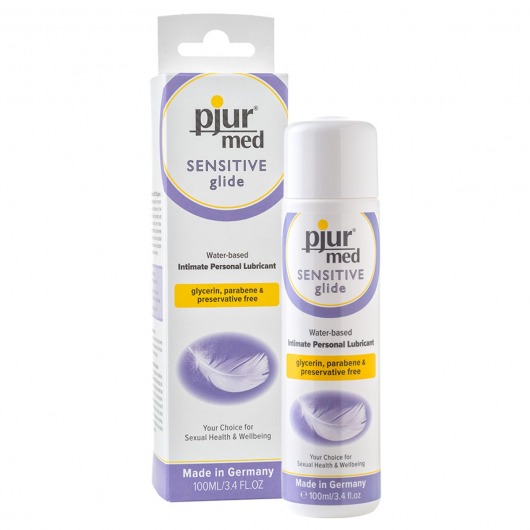 Лубрикант для чувствительной кожи pjur MED Sensitive glide - 100 мл. - Pjur - купить с доставкой в Сочи