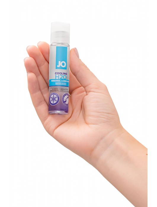 Охлаждающий лубрикант на водной основе JO H2O COOLING - 30 мл. - System JO - купить с доставкой в Сочи