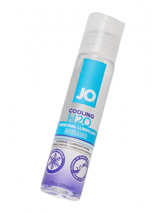 Охлаждающий лубрикант на водной основе JO H2O COOLING - 30 мл. - System JO - купить с доставкой в Сочи